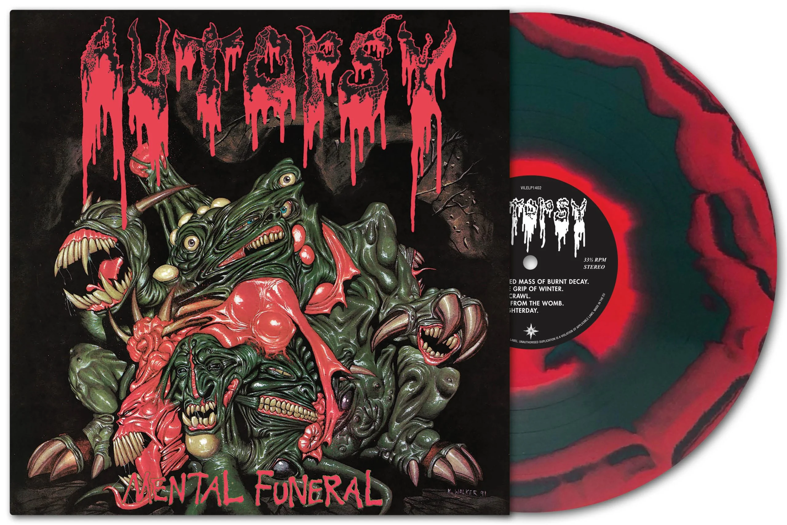 Autopsy relança Mental Funeral em edição de 35 anos com novo remaster