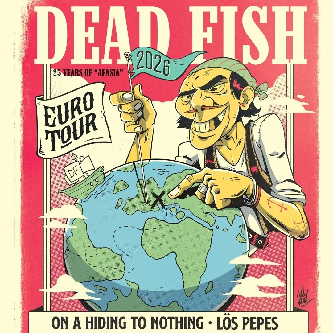 Dead Fish leva a Euro Tour 2026 a Amsterdã nesta segunda