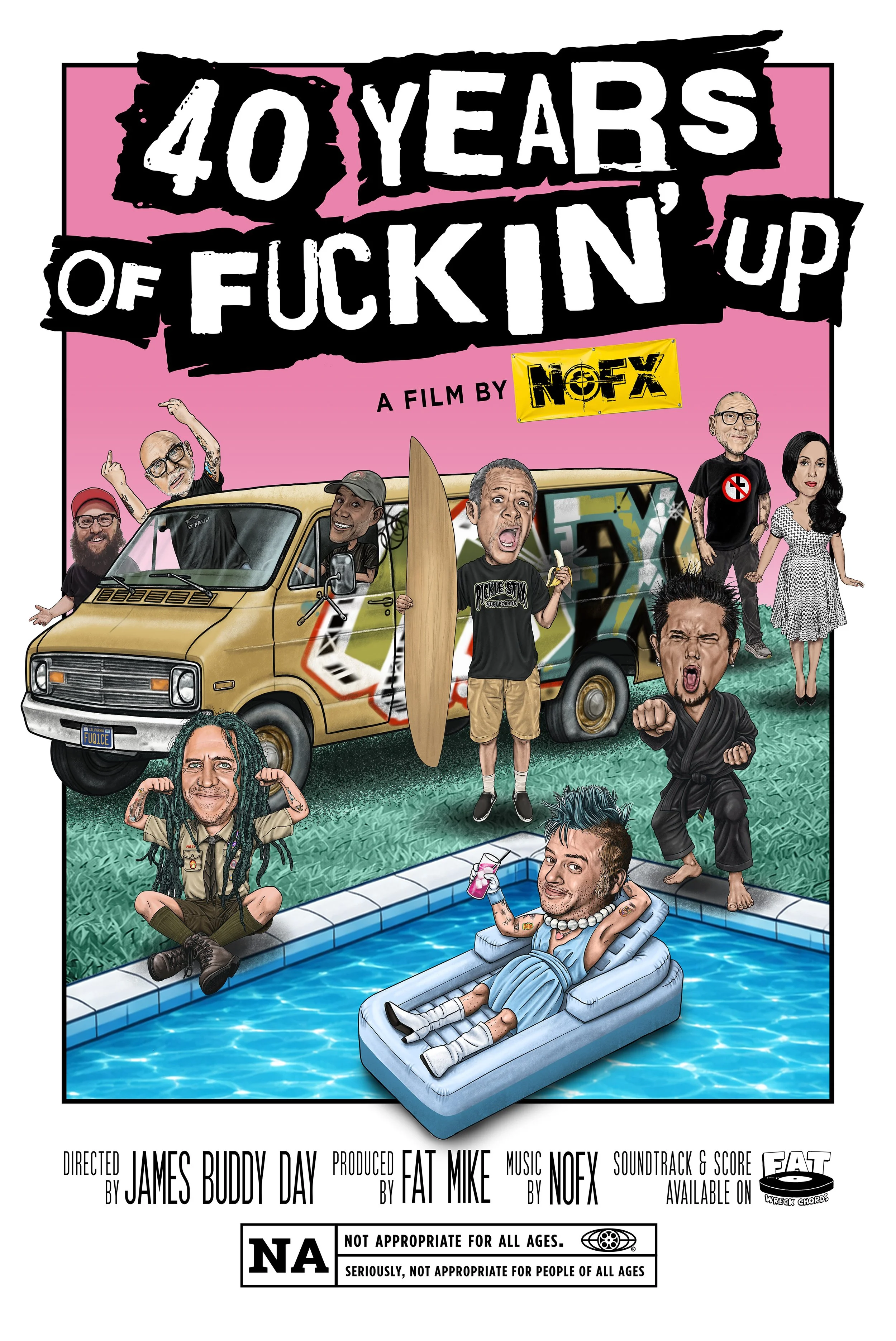 Documentário do NOFX segue exclusivo dos cinemas