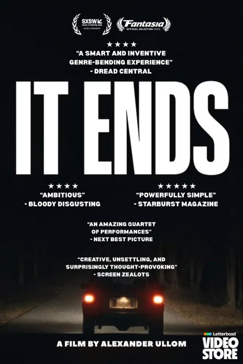 It Ends chega aos cinemas com horror existencial em uma estrada sem fim