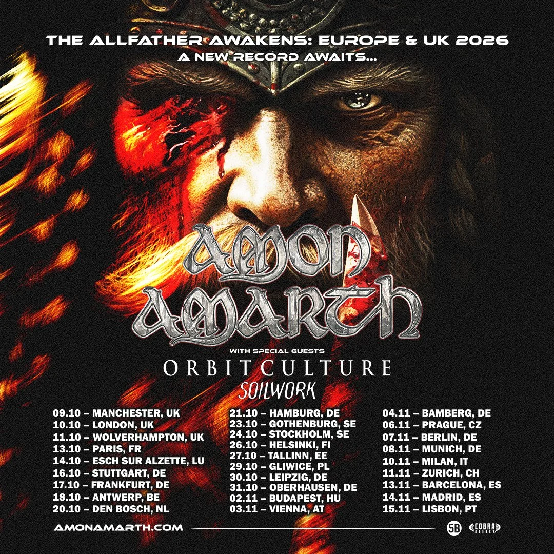 Amon Amarth lança Eight Legs of Thunder antes de The Allfather Awakens