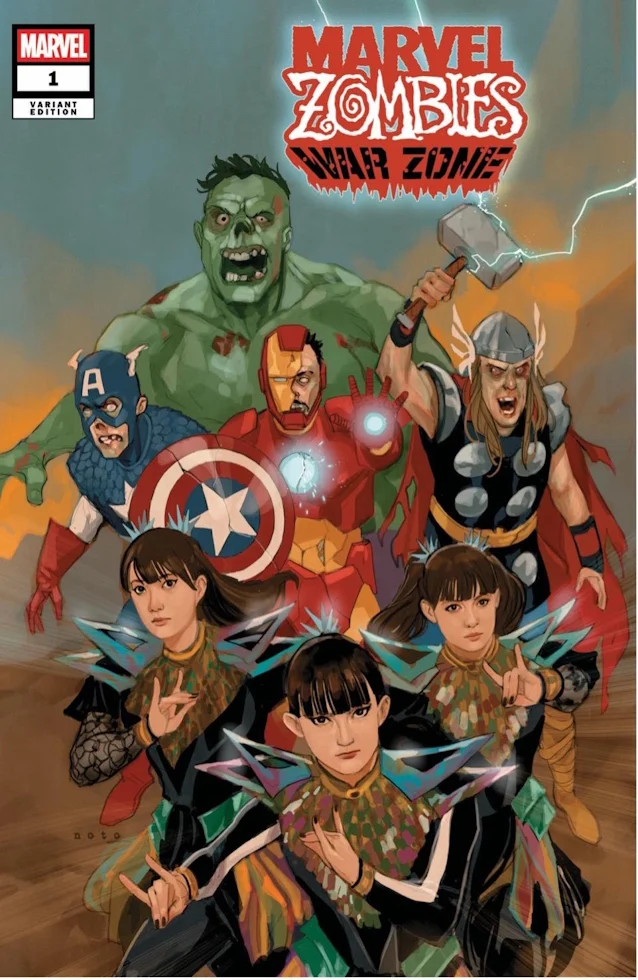 BABYMETAL ganha capa variante de Marvel Zombies: War Zone