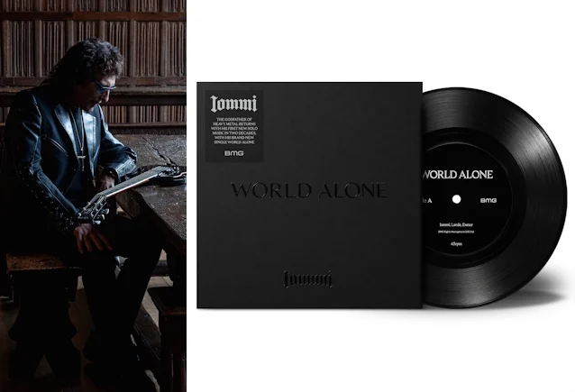 Tony Iommi lança edição limitada de World Alone em vinil de 7 polegadas