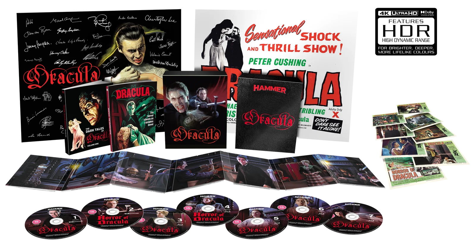 ‘Dracula’, da Hammer, ganha restauração 4K com material perdido há mais de 60 anos