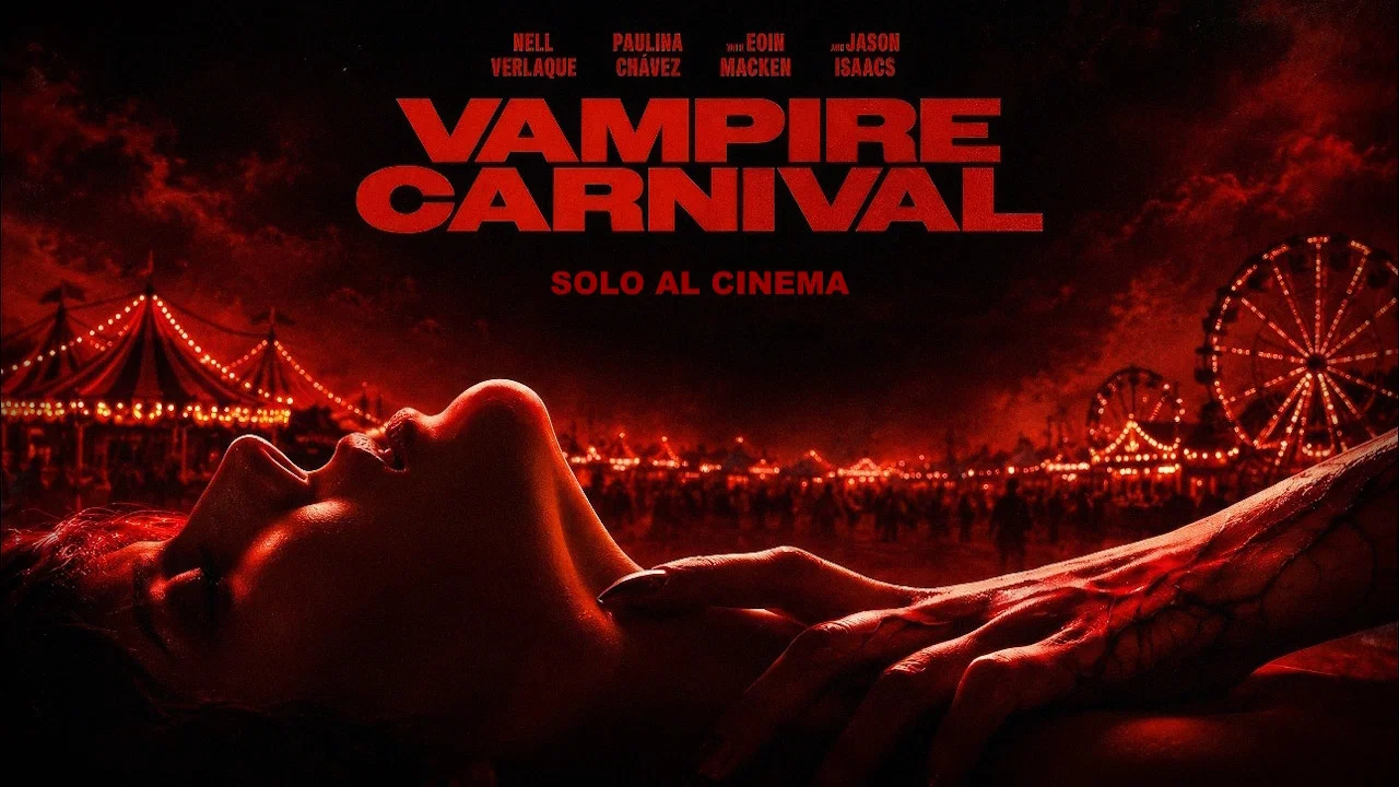 ‘Vampire Carnival’ estreia nos cinemas com Jason Isaacs e Nell Verlaque