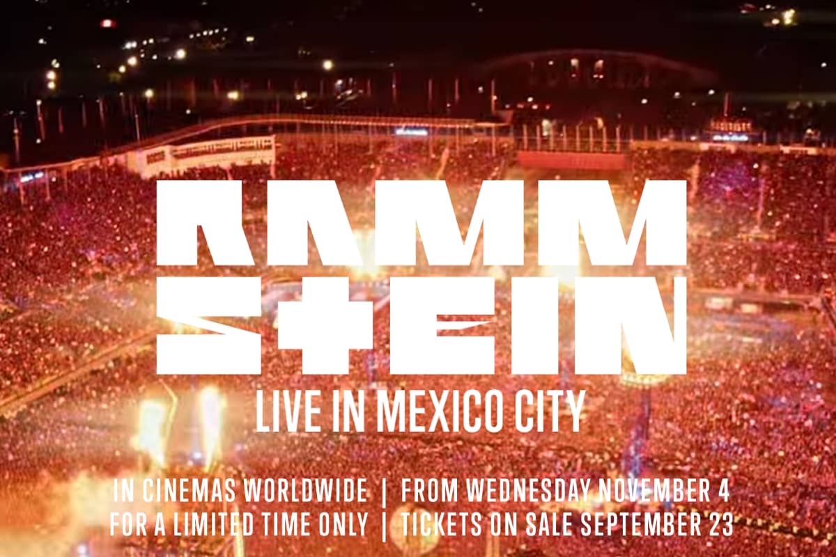 Rammstein divulga “Deutschland” do filme Live in Mexico City